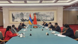 Председатель Следственного комитета Артур Погосян встретился в Пекине с Министром общественной безопасности КНР